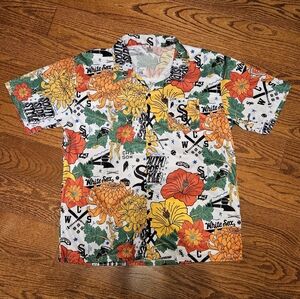 Destroyer Rocks Chicago White Sox Hawaiian Short Sleeve Shirt Size XL